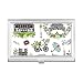 Spring Eiffel Paris France Graffiti Business Card Holder Case Pocket Box Wallet