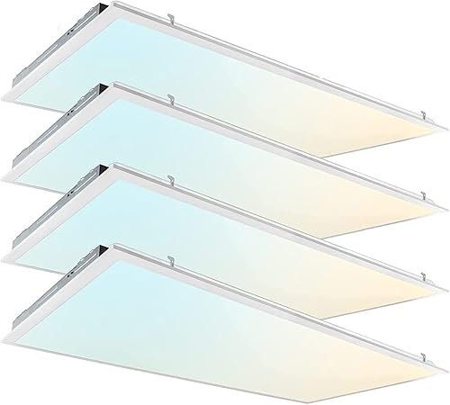 Miniatura 5 de Panel plano de luz LED de 2 x 2 pies, 203040 W, temperatura de color seleccionable 3K  4K  5K, luces de techo empotradas regulables, 250037505000