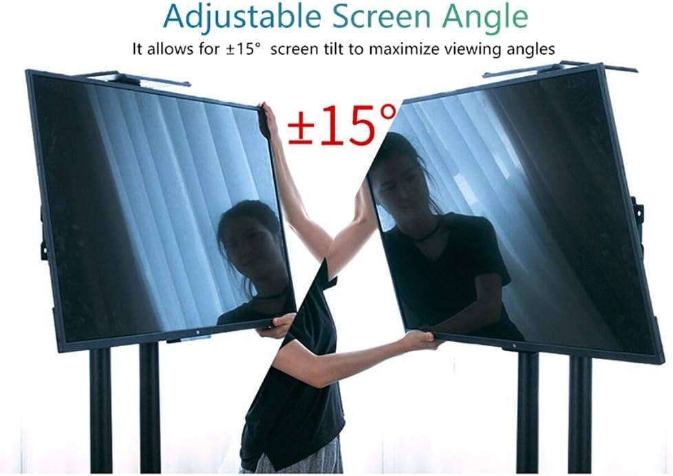 Soporte rodante para tv con ruedas móvil hasta 70 kg miniatura 5