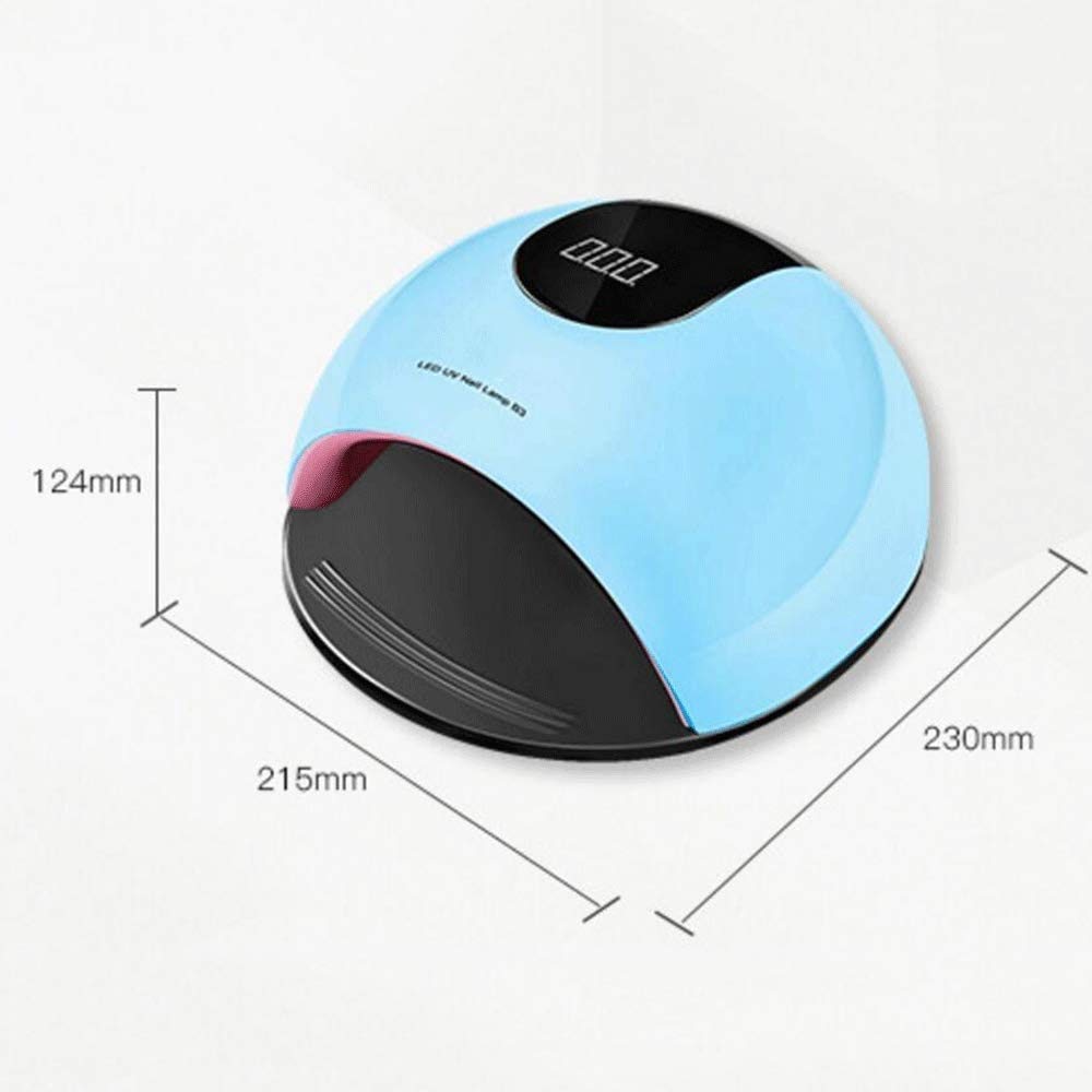 Lampada per unghie a Led 80W, essiccatore per unghie Lampada per unghie LED UV con 4 timer, strumenti per unghie, strumenti per unghie, lampada da polimerizzazione manicure leggera con sensor
