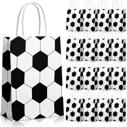 Sacs à dragées football en papier pour offrir des souvenirs aux invités d'anniversaire
