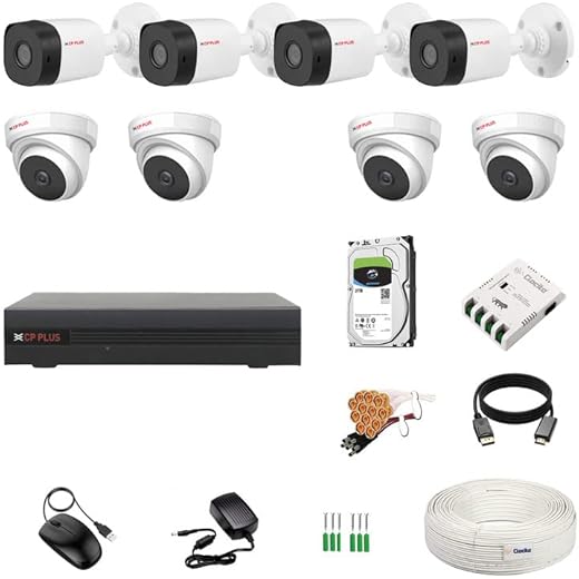 Clocite CP Plus 8 Channel DVR + 2TB HDD