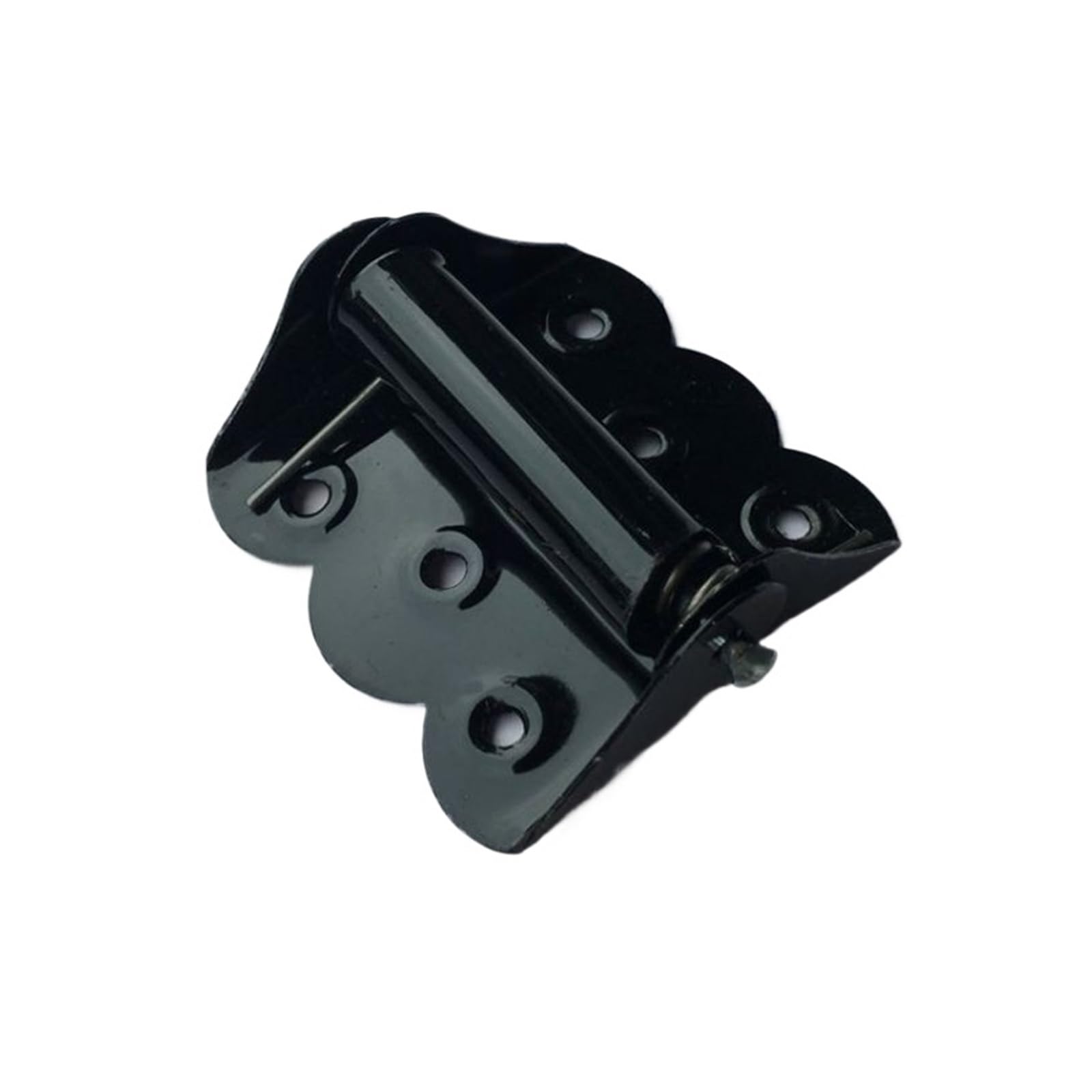 Charnière papillon en fer noir à fermeture automatique pour fenêtre et porte