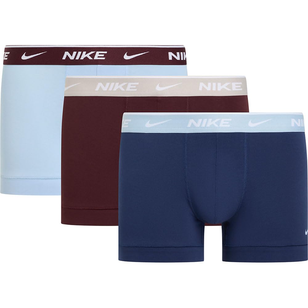 Essential Cotton Stretch Trunk 3 Blue Stone