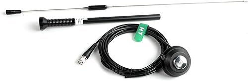 Miniatura 4 de Whip Antena y TNC a NMO Cable Pole Mount 450-470MHz para Trimble Topcon Leica Radio Base Estación Pacific Crest Radio