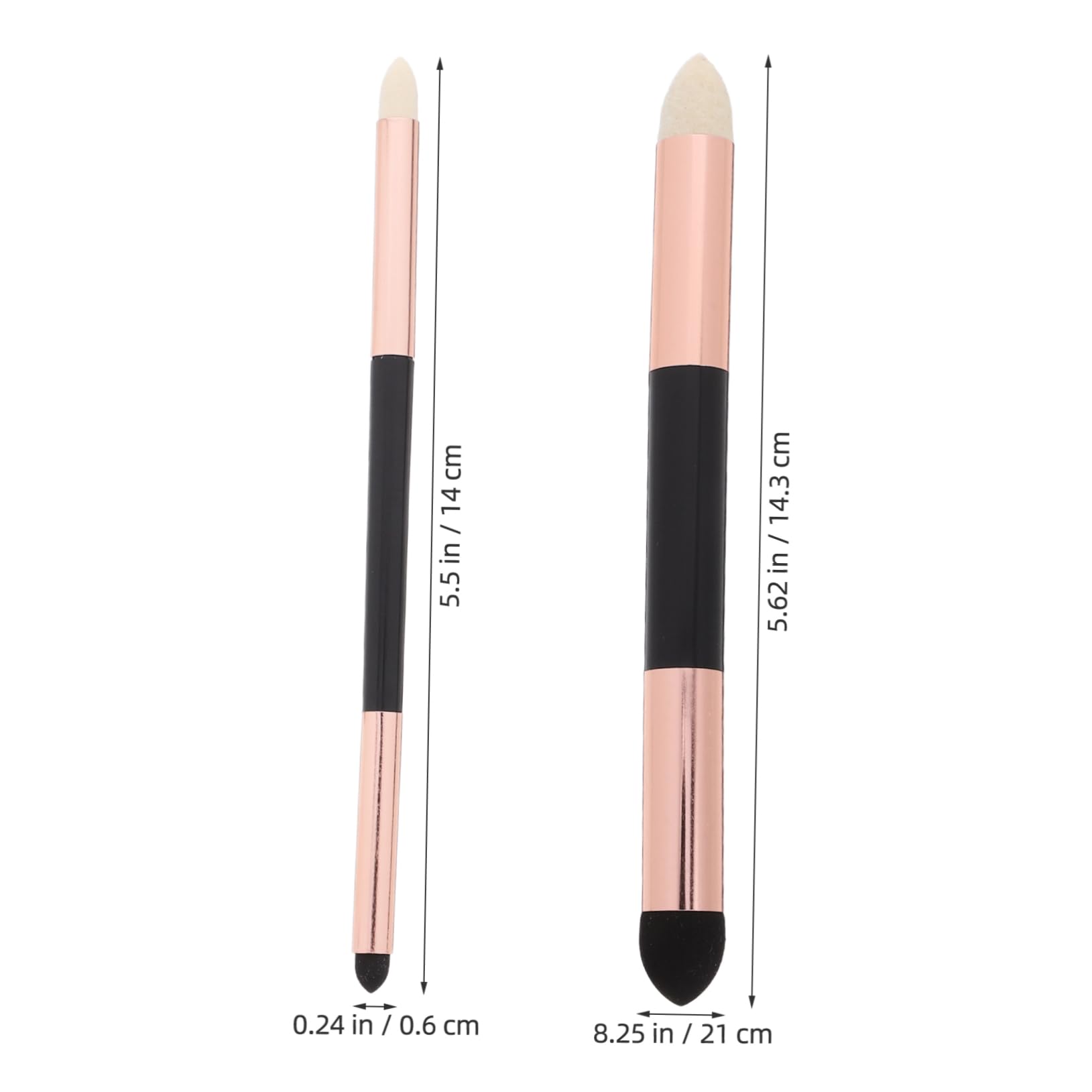 Beatifufu 2pcs Blending Stumps for Drawing Double Headed Sketching Wiper Brush Pen Pencil Blender Art Blenders Sketching Supplies Efficient Erasing Gentle Shading