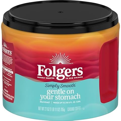 Folgers Simply Smooth Ground Coffee, Mild Roast, 27 Ounces Cover