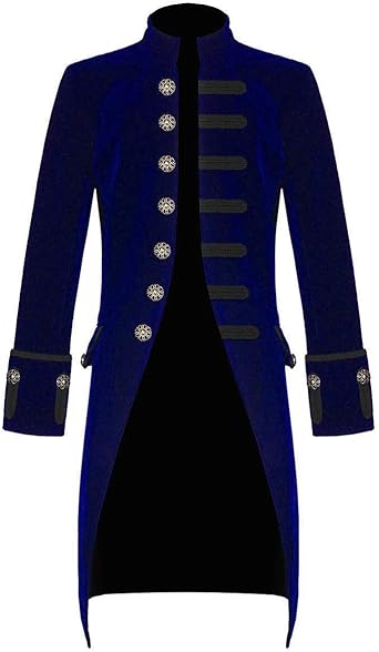 blue frock coat