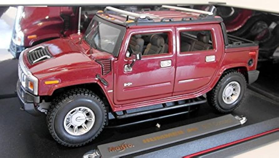 Maisto HUMMER 1:18 PREMIERE EDITION レッド Maisto HUMMER 1:18 PREMIERE EDITION レッド