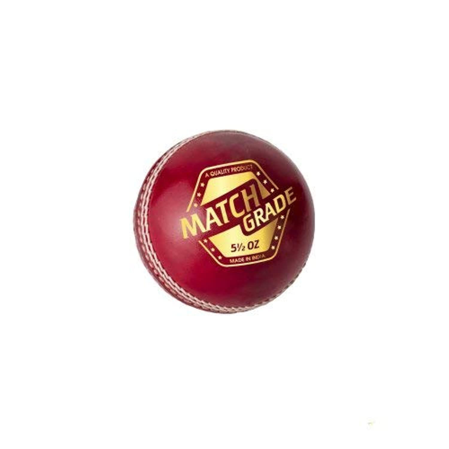 DSC Match Grade Cricket Leather Ball (Red) (B076DVQ7MZ) Amazon Price History, Amazon Price Tracker