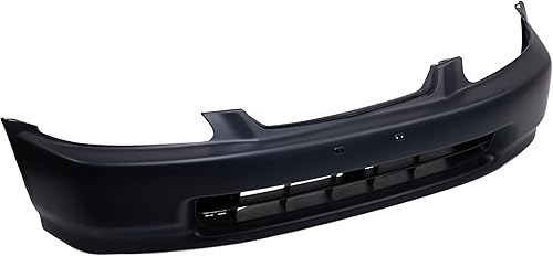 Miniatura 4 de CarPartsDepot Cubierta de parachoques delantero compatible con Honda Civic Sedan Hatchback Coupe 1996-1998 LX DX CX EX HX Si GX HO1000172