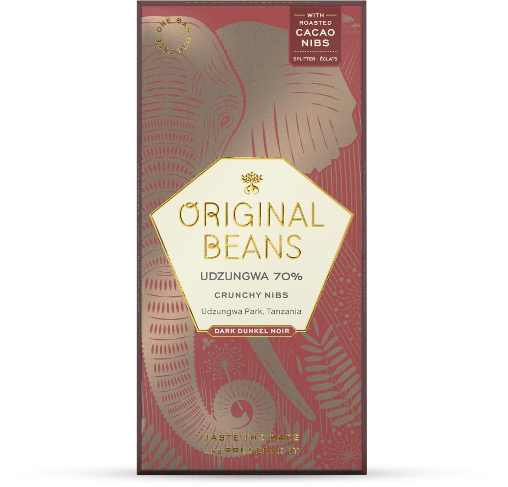 Original Beans Udzungwa Bio Dunkelschokolade 18 x 70 g