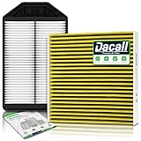 Cabin & Engine Air Filter for Honda CR-V L4-2.4L Gas (2007-2009)