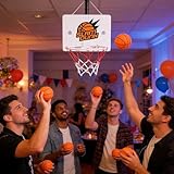 Mini Basketball Hoop Indoor, Wall Mounted Set with 2 Mini Basketball & Pump, Ideal for Office, Bedroom and Living room - Image 6