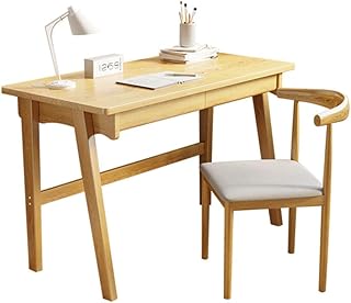 Juego de mesa y silla para niños, mesa y silla de estudio multifuncional para niños, con cajones de almacenamiento y orificios para roscar, escritorio simple para el hogar, estable y duradero /