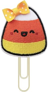 Candy Corn Fall Planner Paper Clips, Happy Fall Bookmark, Back to School Gifts for Students Teachers