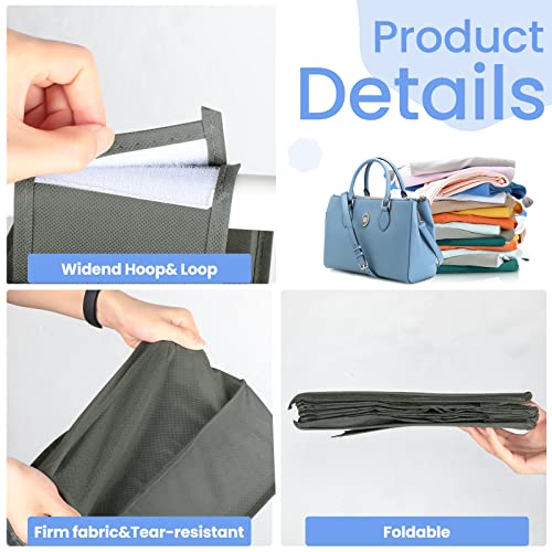 4 Pack Hanging Shoe Shelves 10 Shelf Hanging Shoe Organizer Holder For Closet Space Saving Hanging Shoe Rack Shoe Hanger Hanging Storage Organizer For Shoes, Hats, Purses, Handbags #TOP2