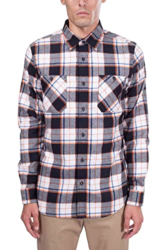 Brand: Timberland Timberland - Camicia Uomo Scozzese con Etichetta Logo - Taglia M