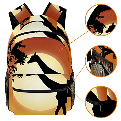 Sac à dos décontracté à rayures femme - Bagage cabine léger Multicolore 8