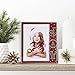 FINE PHOTO GIFTS Joy Christmas Red Pewter 4