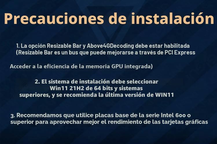 Tarjeta gráfica Intel ARC A770 Photon de 8GB en color blanco con triple ventilador para PC 6