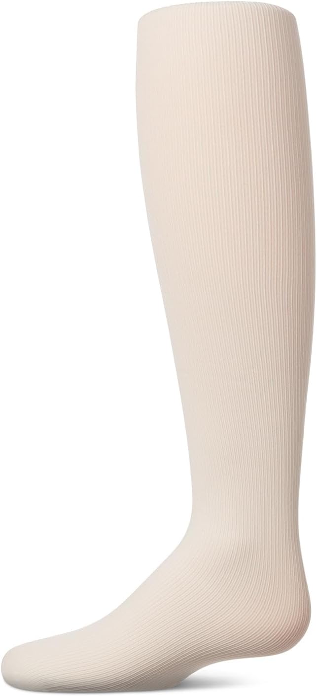 MeMoi Girls' Elegant Ribbed Nylon Tights - Image 4