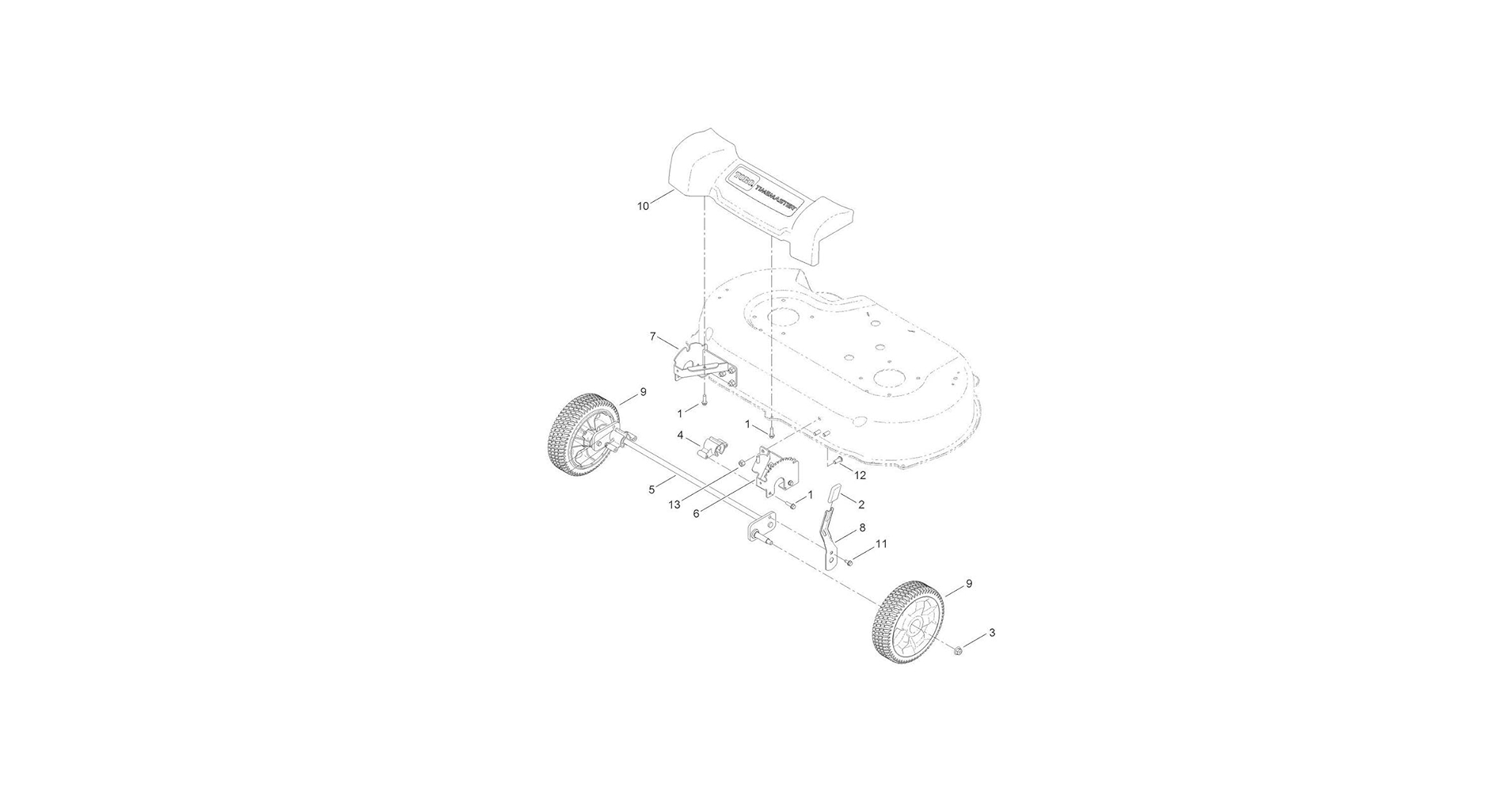 Amazon.com : Spring Arm 120-7043 for Toro : Patio, Lawn & Garden