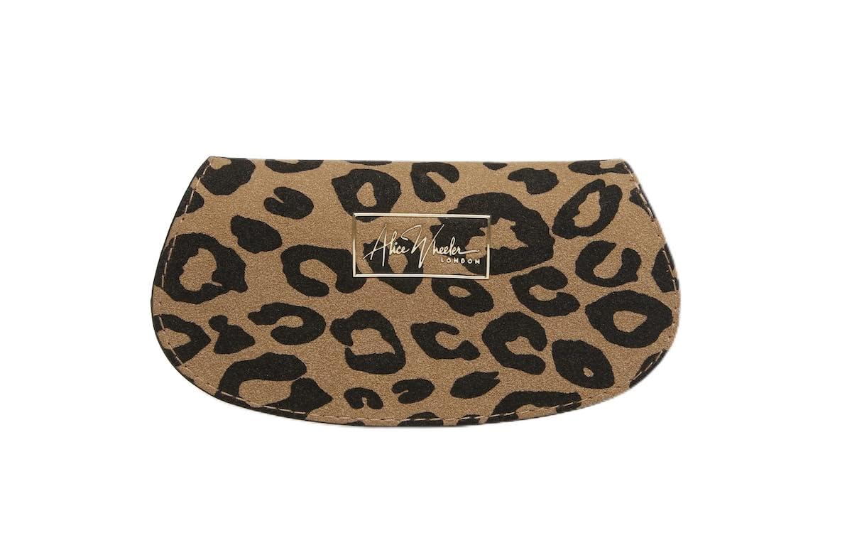 Étui à lunettes Alice Wheeler léopard, un accessoire chic et élégant - 3