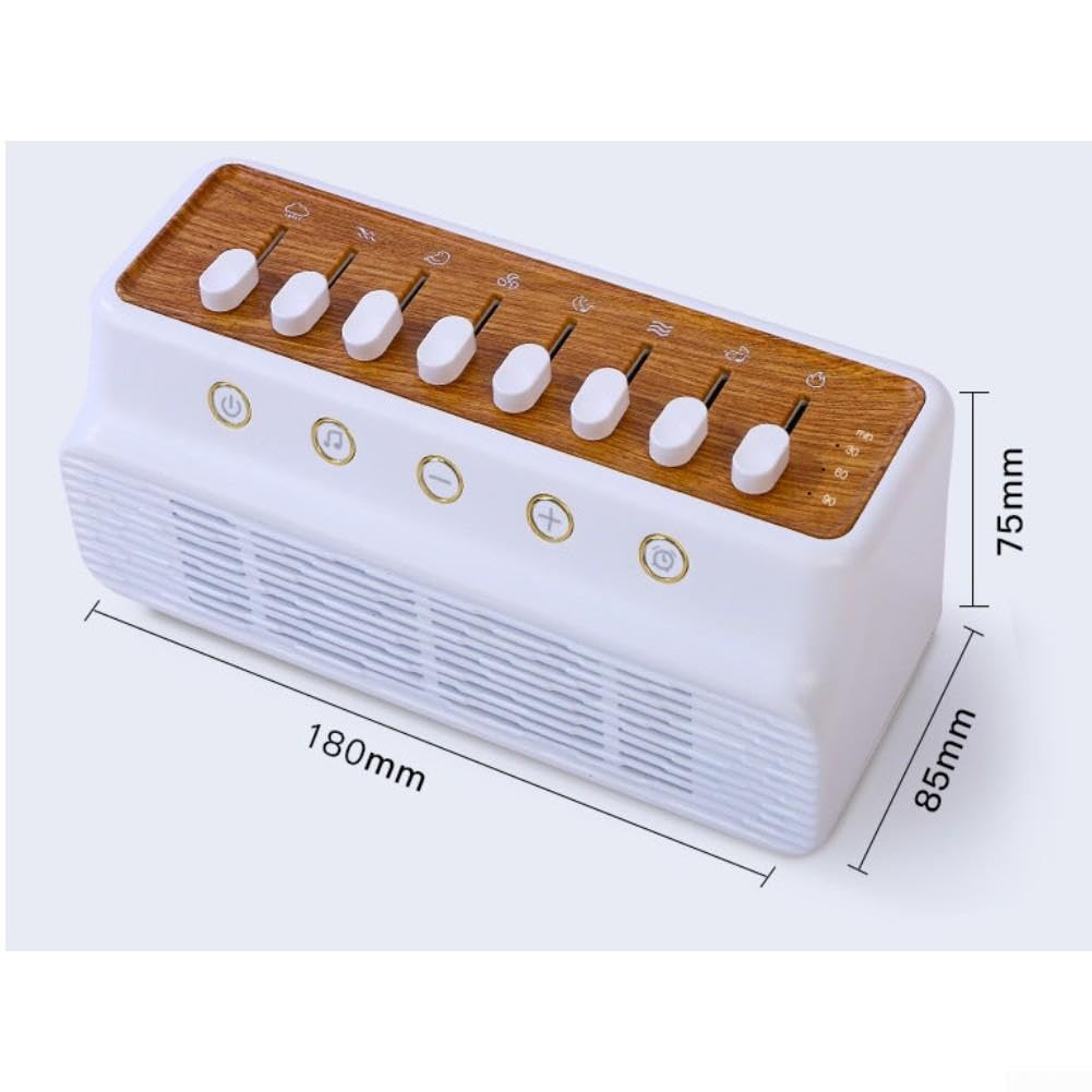 Weißes Rauschen Maschine 255 Klänge Timer(White Wood)
