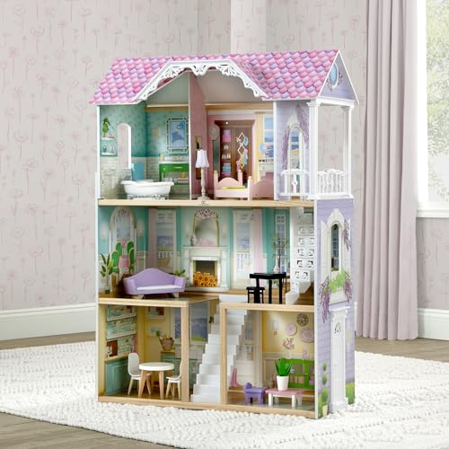 Delta Children DH86573GN-1629 Mysize Dollhouse - Large 3-Story Dollhouse thumb #10