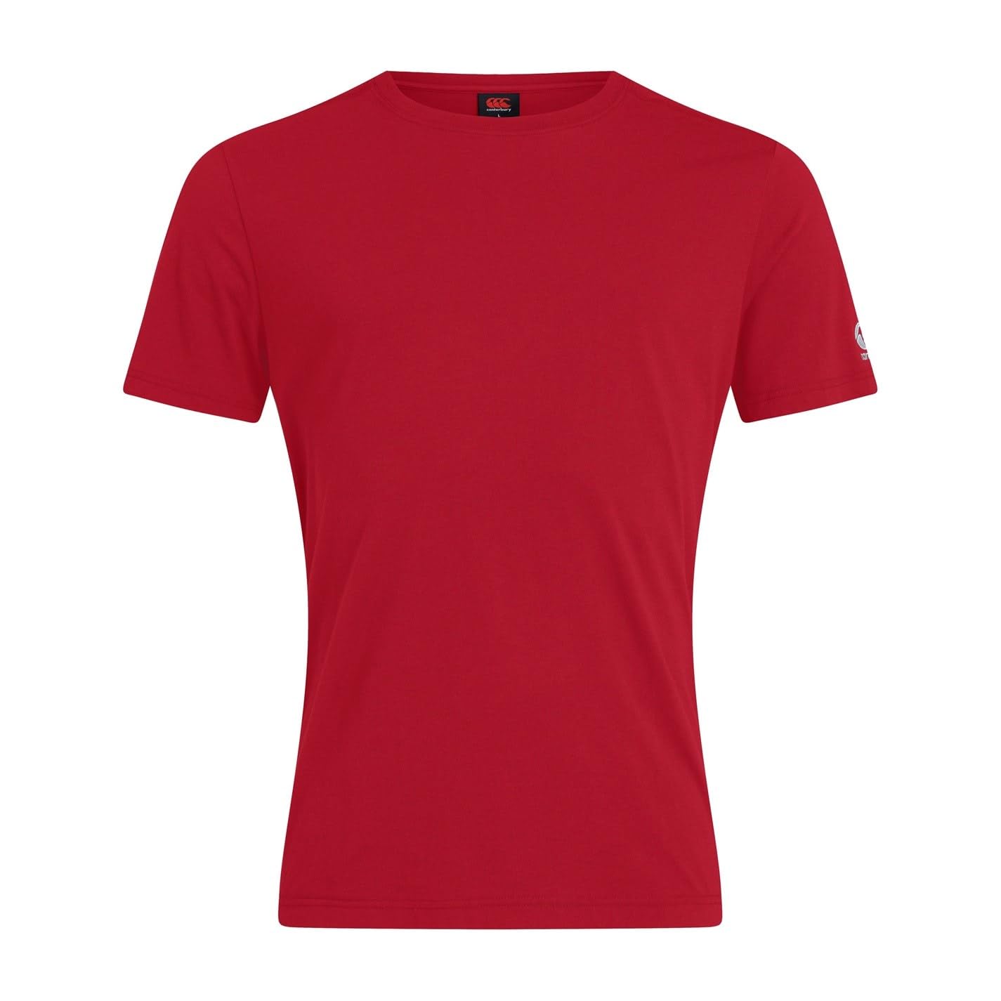 Canterbury Red Kids Club Plain T-Shirt Size 10 Years