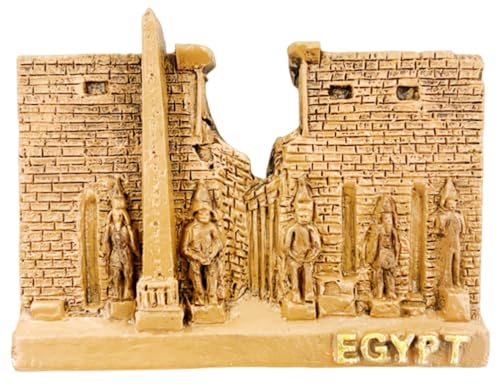 Imán para nevera de Egipto, recuerdo turístico, decoración creativa en 3D
