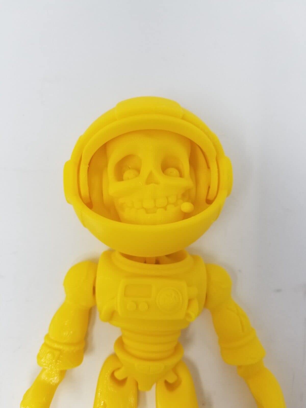 3Dreams4U Flexible Astronaut Skeleton Fidget Toy |stress reliever | desk toy | 3D Printed Articulated Toy Desktop Decoration (Yellow) (B0C4FXY1J2) Amazon Price History, Amazon Price Tracker