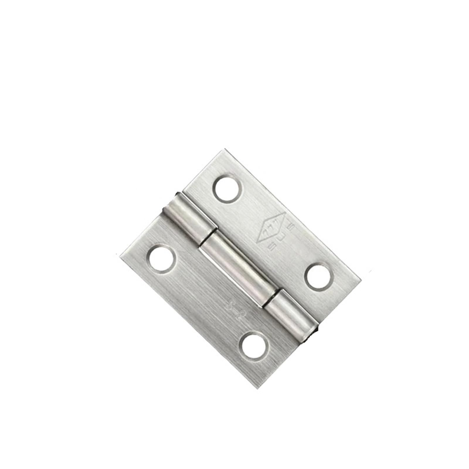 Kdhcvkz 1Inch 6/10Pcs Furniture Cabinet Door Hinges Stainless Steel Drawer Hinge(,10Pcs)