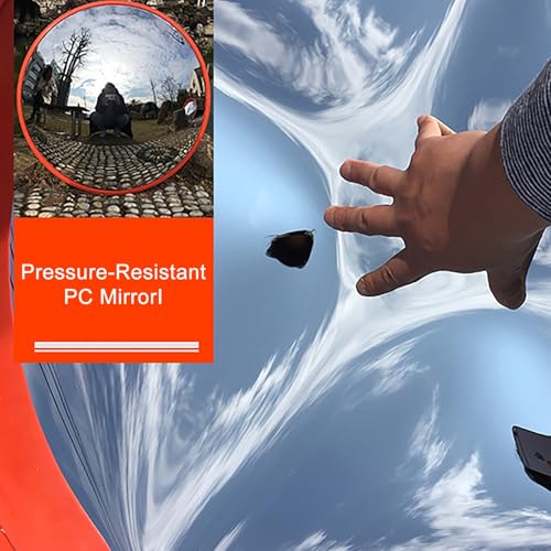 Espejo panorámico gran angular con visibilidad nítida para esquinas exteriores complejas 7