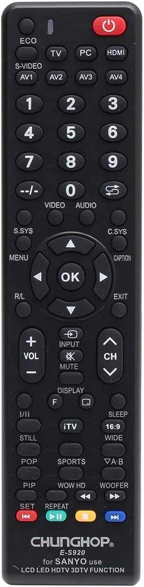 telecomando universale per sanyo tv