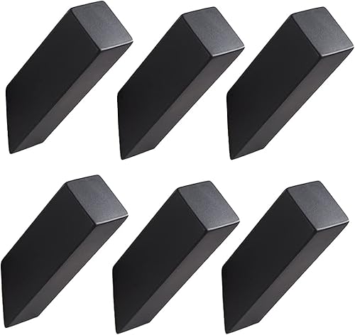 Miniatura 2 de YJ YANJUN Soporte de papel higiénico negro y ganchos para toallas de mano, juego de accesorios de 7 piezas para baño montados en