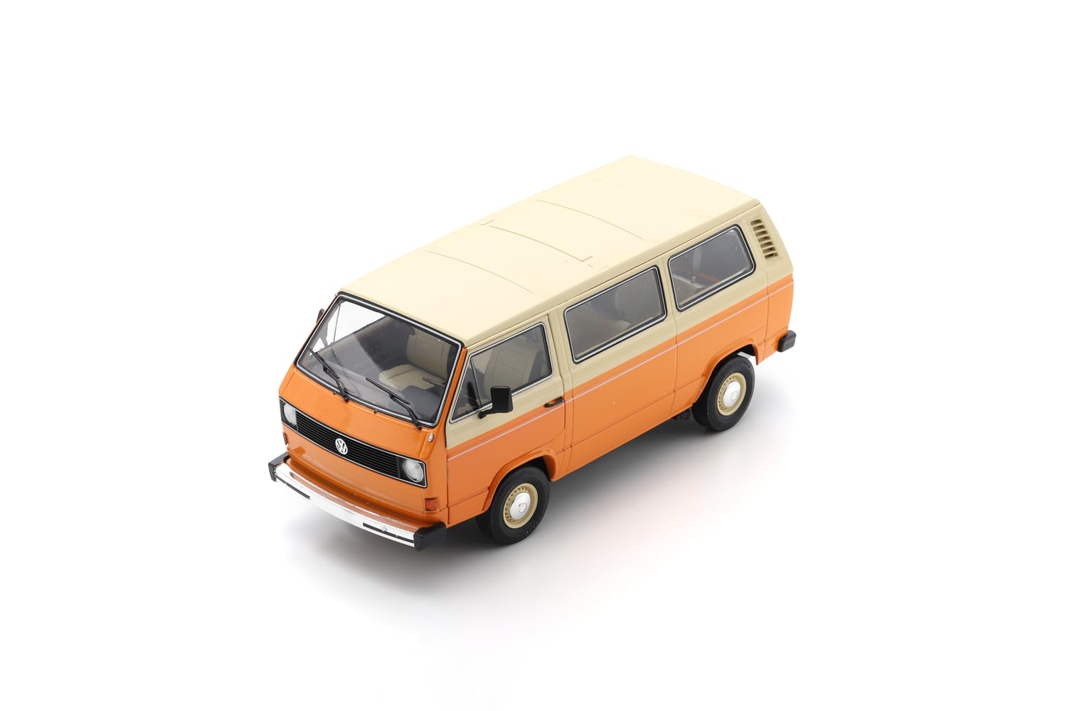 Schuco 1:18 VW T3a L Bus Orange DieCast - Hochwertiges Diecast Modellauto im Maßstab 1:18, Modellauto, 1:18, Auto, Sammlermodell