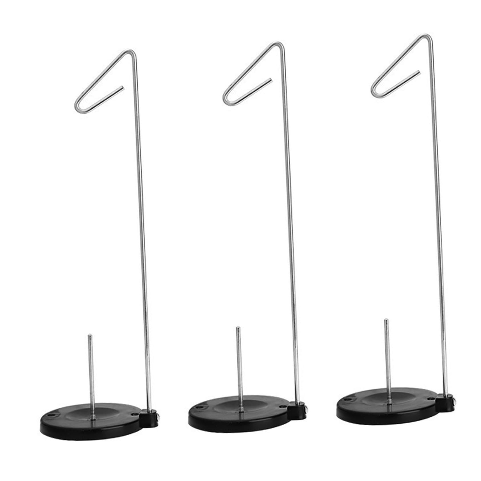 Support pour Bobine de Couture à Base Plastique, Lot de 3, Cône Simple