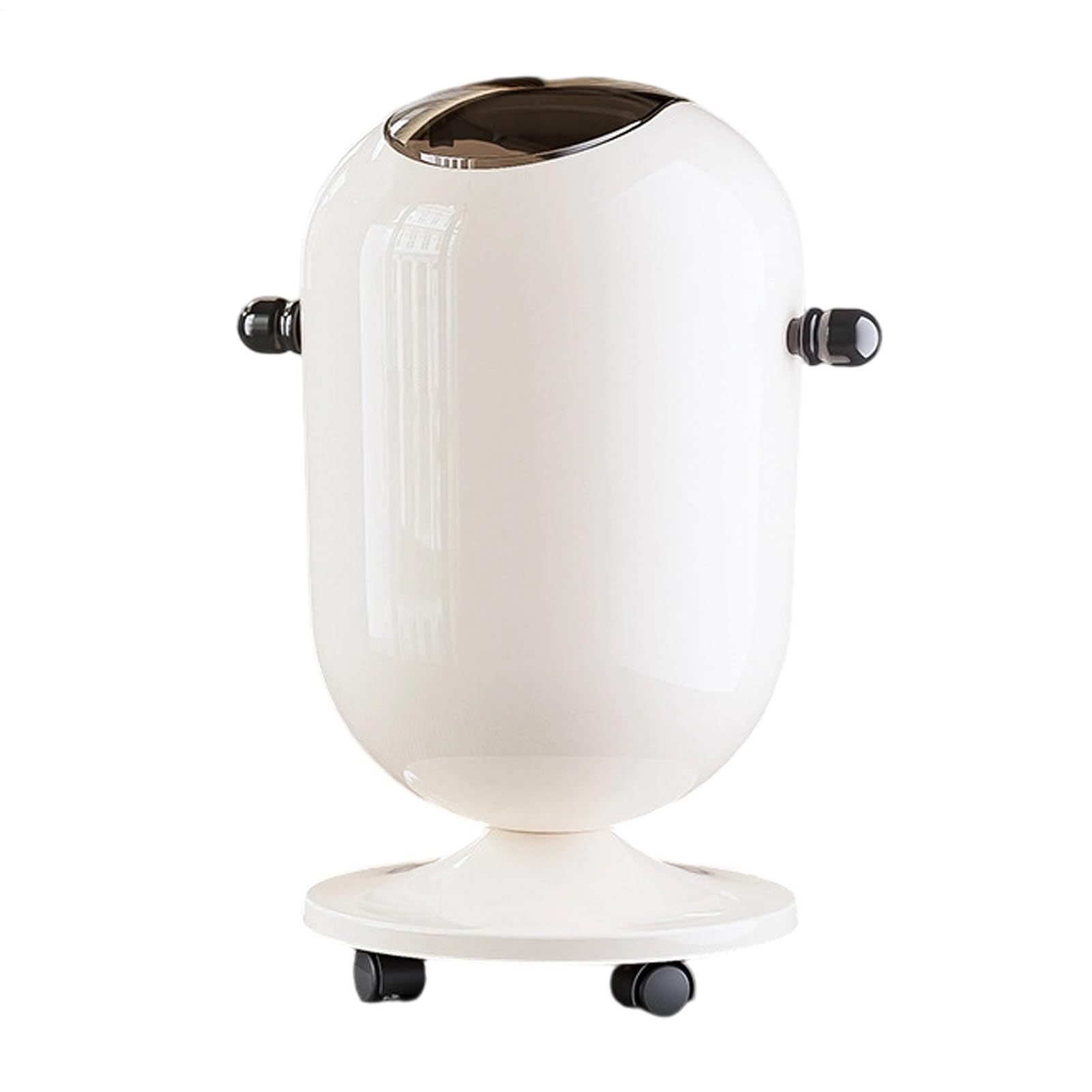 Pattumiera Con Coperchio Cestino Per La Raccolta Differenziata Con Ruote E | Cestino da ufficio 15 litri Per Casa Bagno Camera Da Soggiorno Lavanderia Ufficio