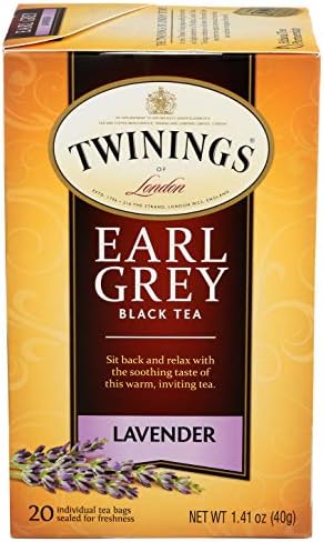 Twining Tea Lavender Earl Grey, 1.41 oz (20 COUNT)