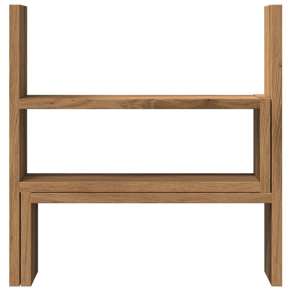 Organizer Scrivania Rovere Artigianale 40x17x41cm in Truciolato,Organizer da Scrivania,Portaoggetti da Scrivania,Organizer da Scrivania-854768