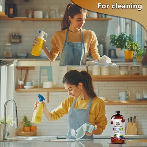 Image of Cherry Essential Oil for Diffuser Massage Cleaning,Cherry Oil 16 oz