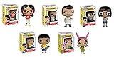 POP! Animation: Bob’s Burgers Bob, Linda, Tina Gene and Louise Figures Set of 5