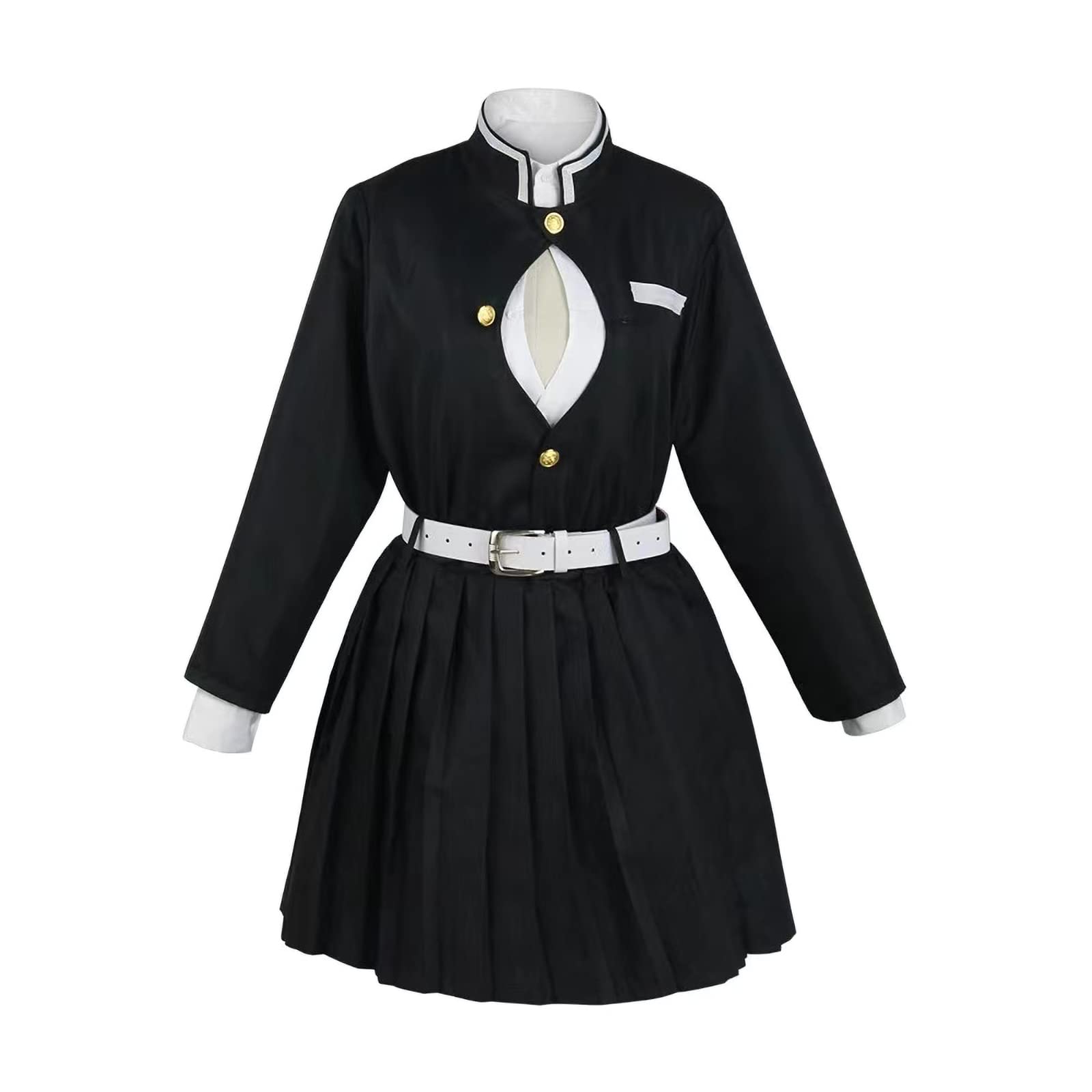 Oispvpes Anime Costume Mitsuri Tanjirou cosplay Nezuko Shinobu Zenitsu Giyuu Halloween outfit Adult