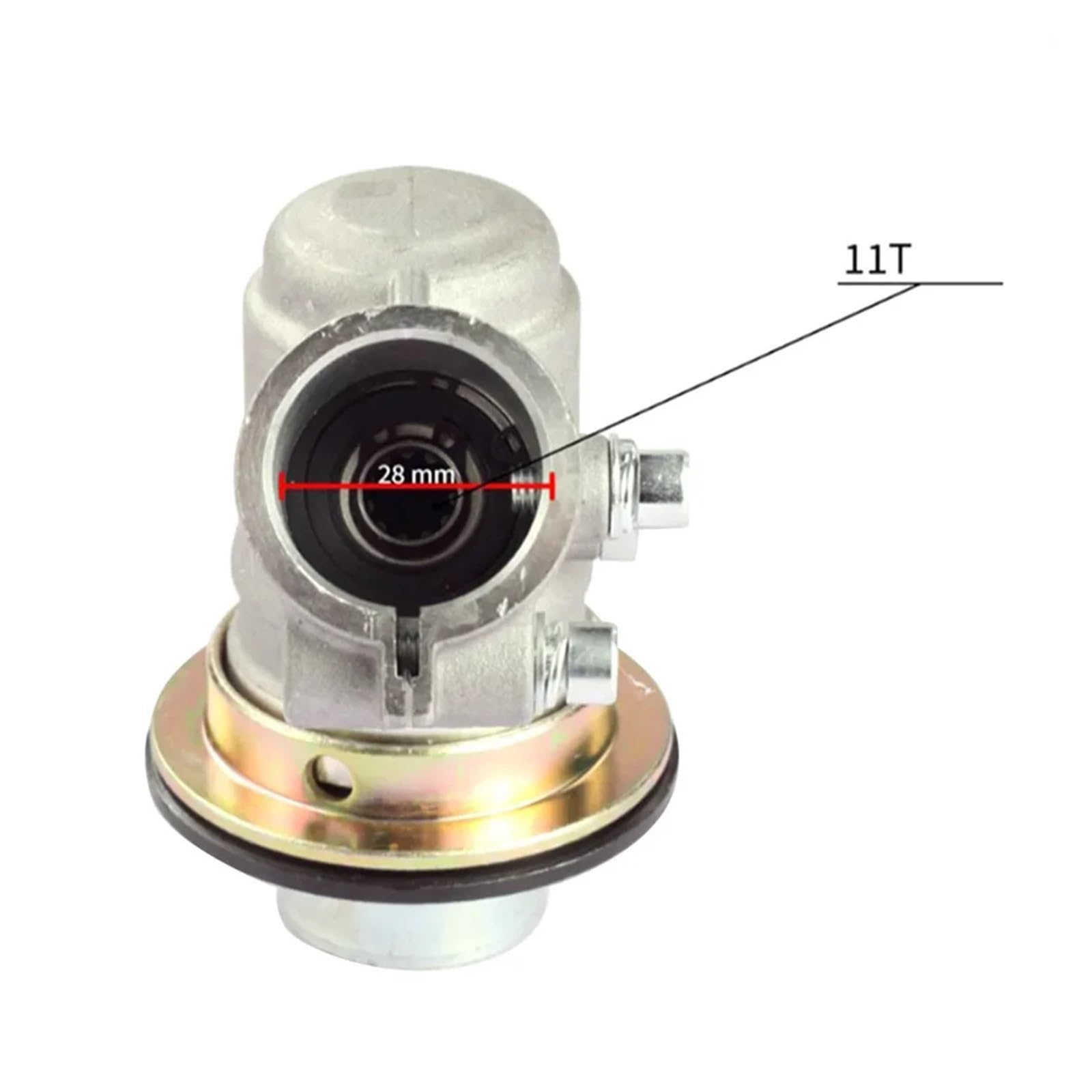 Dingmao 1pc B45 Grass Trimmer Gearbox Head Brush Cutter Gearbox Replacement Part For
