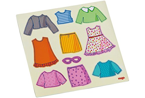 Haba Dress-Up Doll Lilli Magnetic Game Box - 54 Magnet Pieces And 4 Backgrounds In A Sturdy Metal Tin #TOP5
