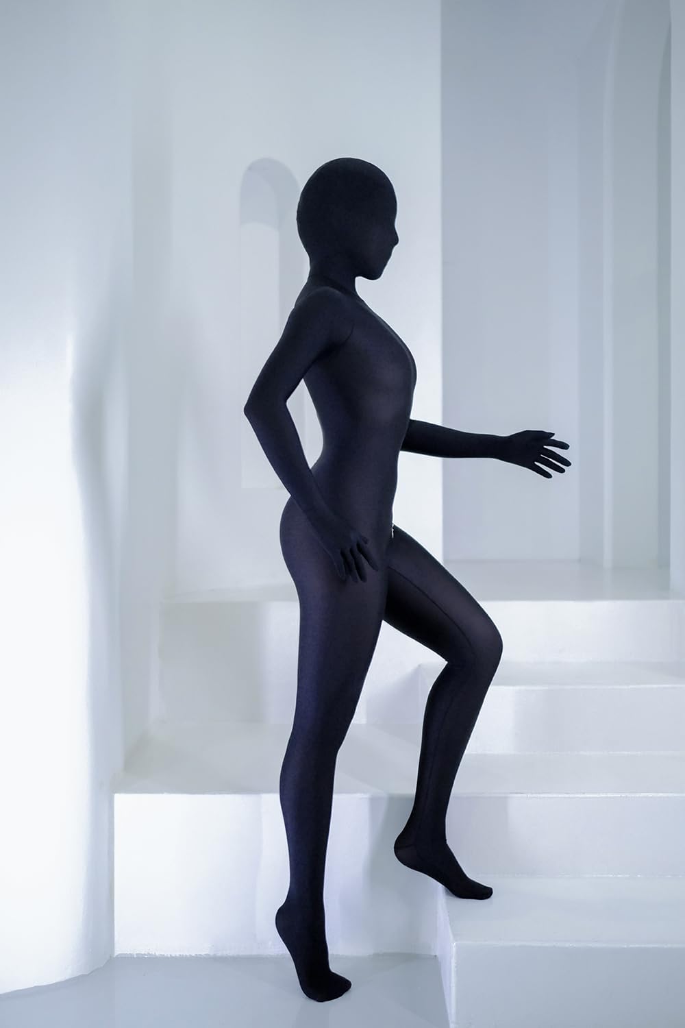 Zentai Dreamer ZD03 ゼンタイ 全身タイツ オンデマンド オーダー全身タイツ 大きいサイズ 義乳つき アイススキン