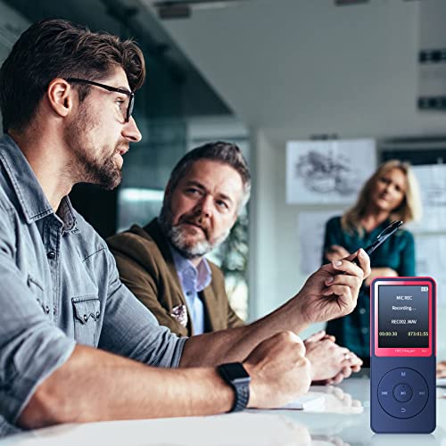 Mp3 Player With Bluetooth,Voice Recorder,Classical Mini Music Player With Headphones For Kids, Mp3 Portable Digital Audio Hifi Lossless Sound Music Devices Players,Long Battery Time #TOP3