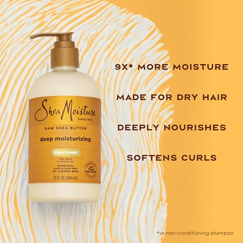 Shea Moisture Raw Shea Butter Restorative Conditioner, 1er Pack (1 x 384 ml)